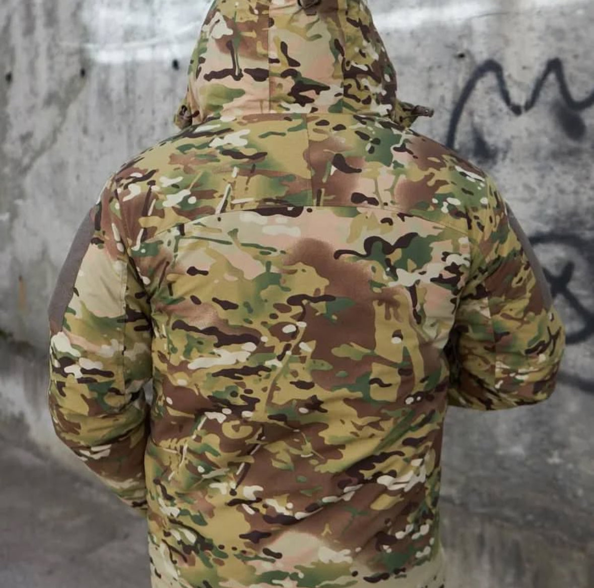 Men's Camouflage Hooded Jacket