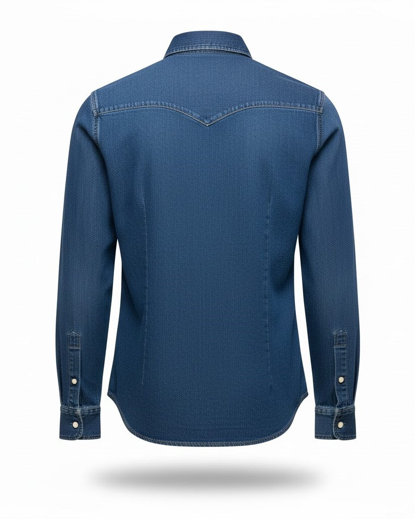 Men’s Long Sleeve Denim Shirt