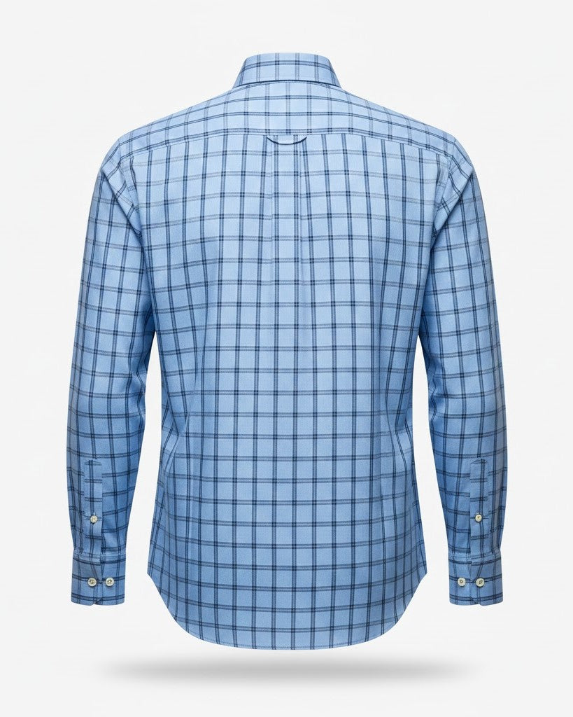 Men's Plaid Long Sleeve Shirt